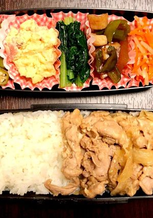 ガリの大食い旦那のお弁当1-レシピのメイン写真