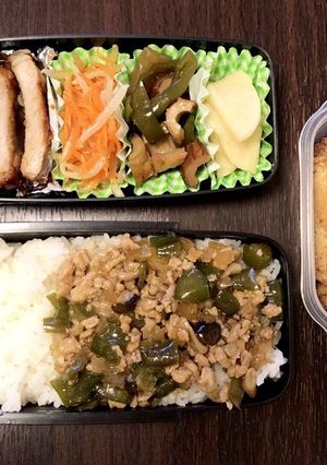 ガリの大食い旦那のお弁当2-レシピのメイン写真