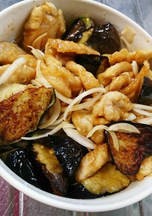 常備菜に鶏肉と茄子の南蛮漬け-レシピのメイン写真