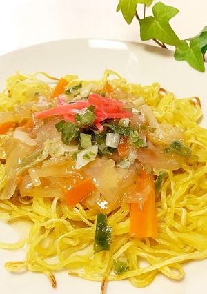 皿うどん風 めっちゃ簡単！-レシピのメイン写真