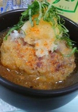 大根のこぶおろし煮・ハンバーグ♪-レシピのメイン写真