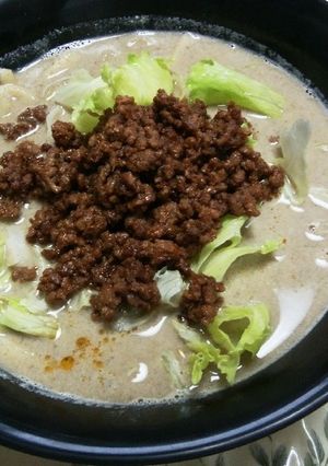 温・担々麺♪♪-レシピのメイン写真
