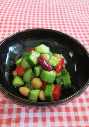 彩り豆サラダ-レシピのメイン写真