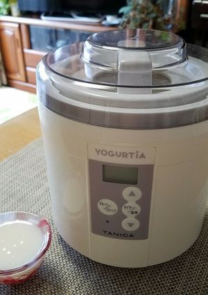 ヨーグルティアで甘酒　はや作り-レシピのメイン写真