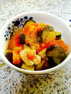 トマト缶なし!チキンラタトゥイユ!-レシピのメイン写真