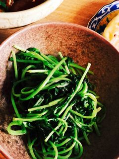 豆苗のオイスター炒め-レシピのメイン写真