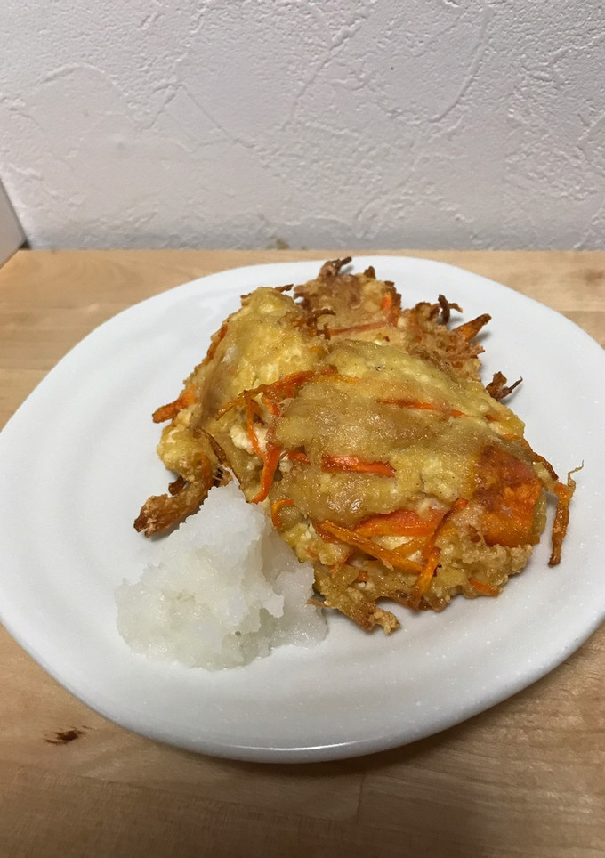 豆腐のふわふわかき揚げ風-レシピのメイン写真