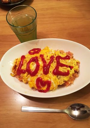 少し甘めな♡ふわふわオムライス-レシピのメイン写真