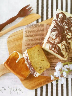 ♥バナナとチーズのしっとりケーキ♥-レシピのメイン写真