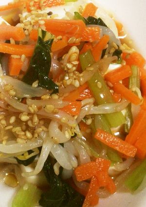 超楽々 ナムル オン ザ 豆腐 作ります-レシピのメイン写真