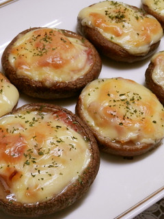 しいたけのベーコンチーズ焼き-レシピのメイン写真