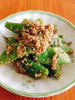 ささげの胡麻和え-レシピのメイン写真