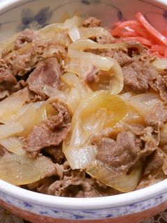 牛丼-レシピのメイン写真