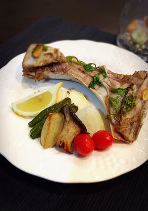 手軽な材料で♡鮪カマと野菜のオーブン焼き-レシピのメイン写真