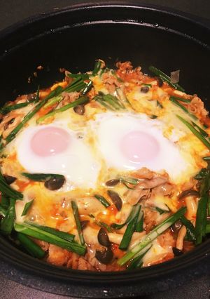 チーズ豚キムチ-レシピのメイン写真