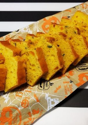 ひと手間！かぼちゃのパウンドケーキ-レシピのメイン写真