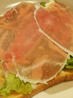 生ハムトースト。いっぱい生ハム食べよ!-レシピのメイン写真