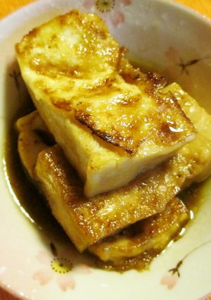 とても簡単♪木綿豆腐の照り焼き☆-レシピのメイン写真