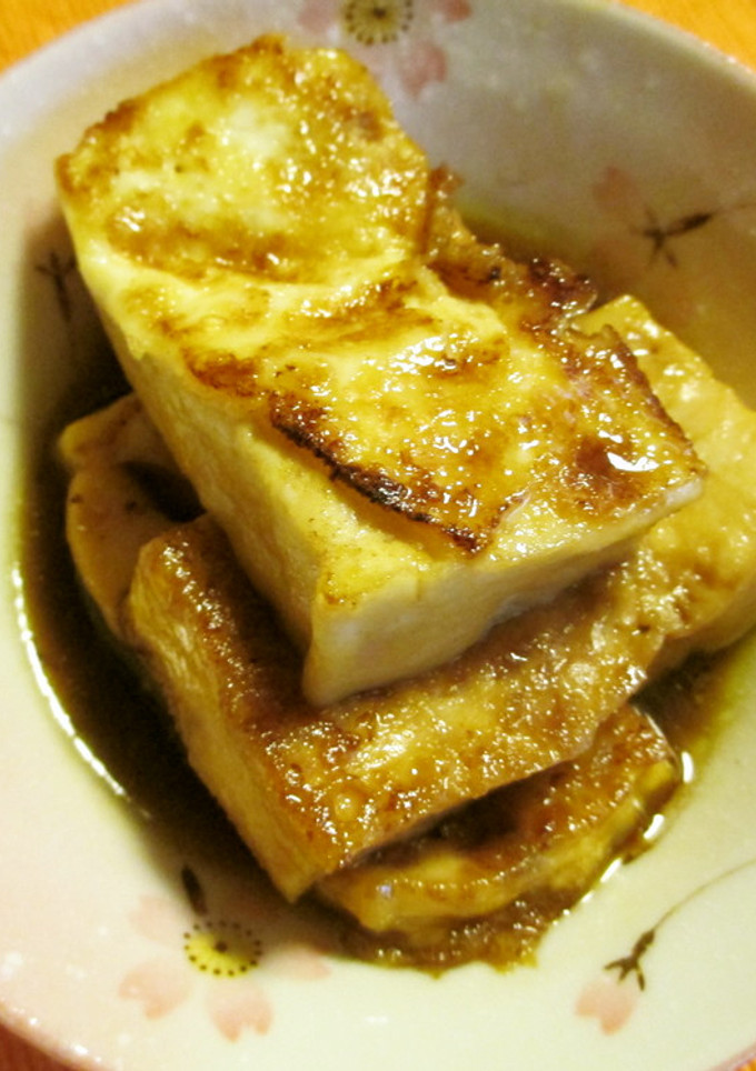とても簡単♪木綿豆腐の照り焼き☆-レシピのメイン写真