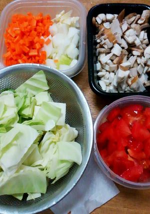 キャベツのトマト煮込み-レシピのメイン写真