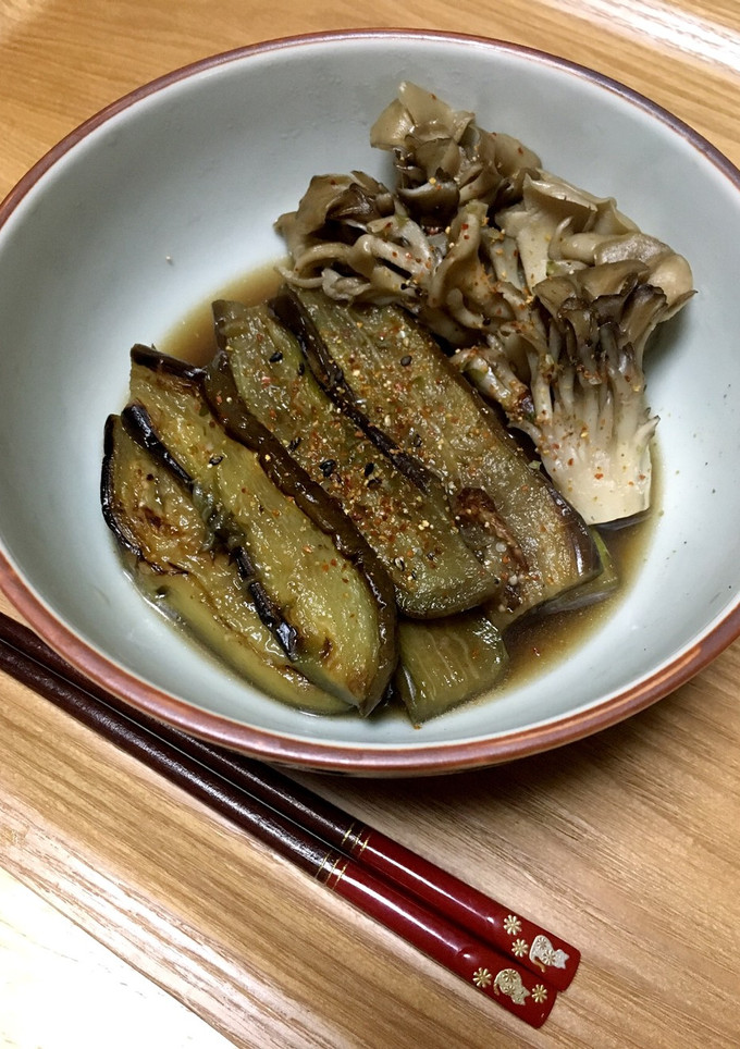 なすと舞茸の煮浸し-レシピのメイン写真