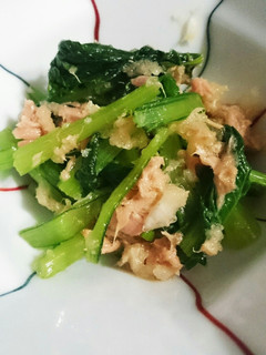 こどももぺろっと完食!小松菜のポン酢あえ-レシピのメイン写真