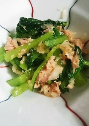こどももぺろっと完食！小松菜のポン酢あえ-レシピのメイン写真