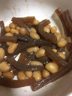 こんにゃくと大豆の煮物-レシピのメイン写真