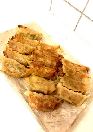 バジル大葉餃子♡大量消費で美味しい-レシピのメイン写真