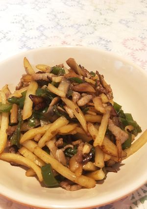 色々食感のジャガイモのチンジャオロース-レシピのメイン写真