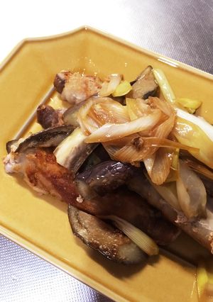 茄子の豚肉巻き塩ネギソースがけ-レシピのメイン写真