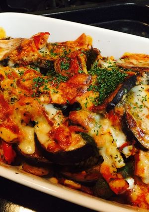 ナスとシーフードのチーズ焼き☆彡.。-レシピのメイン写真