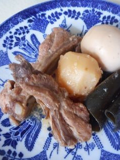 甘酒でつくる 豚スペアリブの柔らか煮-レシピのメイン写真