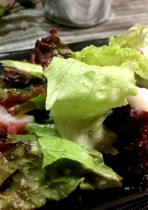 レタスとたこのサラダ〜簡単！-レシピのメイン写真