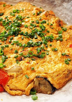 ご飯がすすむ！色どり野菜の炒り卵-レシピのメイン写真
