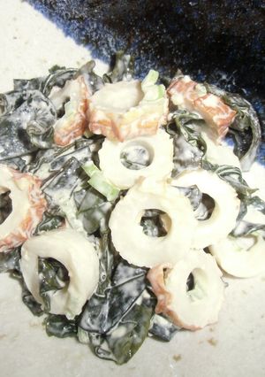 ちくわとわかめの味噌マヨネーズ-レシピのメイン写真