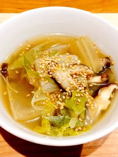 野菜たっぷり簡単生姜スープ【冷え症対策】-レシピのメイン写真