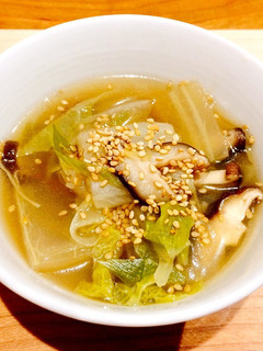 野菜たっぷり簡単生姜スープ【冷え症対策】-レシピのメイン写真
