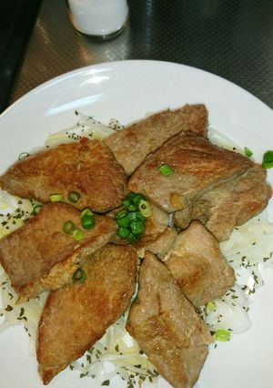 ★豚肉の塩こしょう漬けのソテー★-レシピのメイン写真