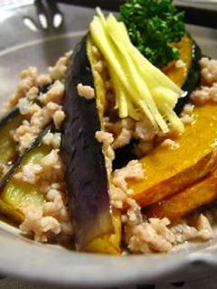素揚げ野菜の鶏あんかけ-レシピのメイン写真