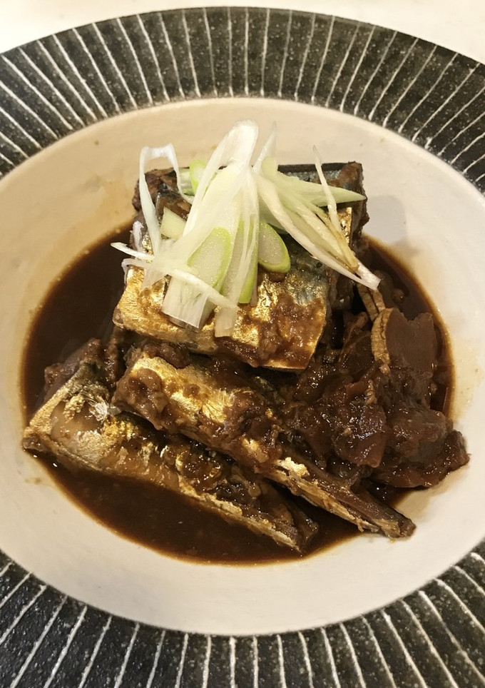 骨まで柔らか♪ 秋◎秋刀魚の梅味噌煮-レシピのメイン写真