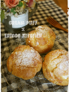 とろりんクリームのシュークリーム♪-レシピのメイン写真