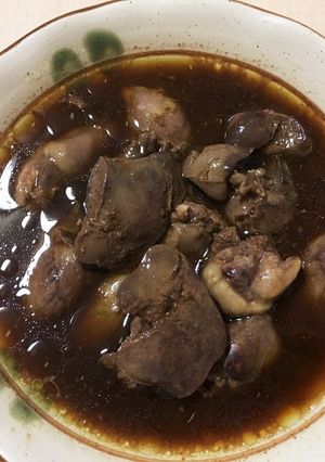 鶏レバーの甘辛煮❤-レシピのメイン写真