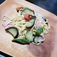 夏野菜のパスタ
