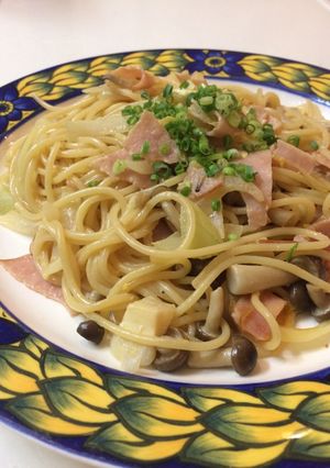 つゆボナーラ！-レシピのメイン写真