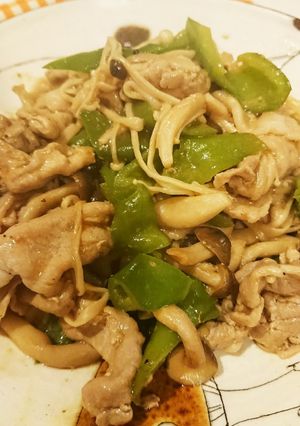 豚肉と万願寺のオイマヨ炒め-レシピのメイン写真