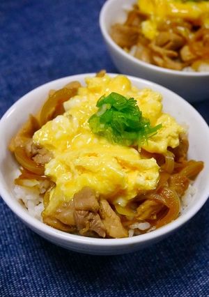 初めてでも簡単♪ふわ卵のせ☆親子丼-レシピのメイン写真