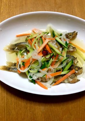 簡単 柳葉魚の南蛮漬け-レシピのメイン写真