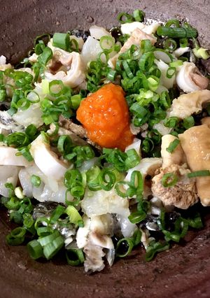 【釣り人向け】鱸の酢モツ-レシピのメイン写真