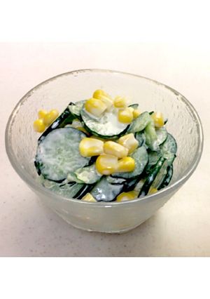 材料3つ☻ 5分で簡単サラダ-レシピのメイン写真